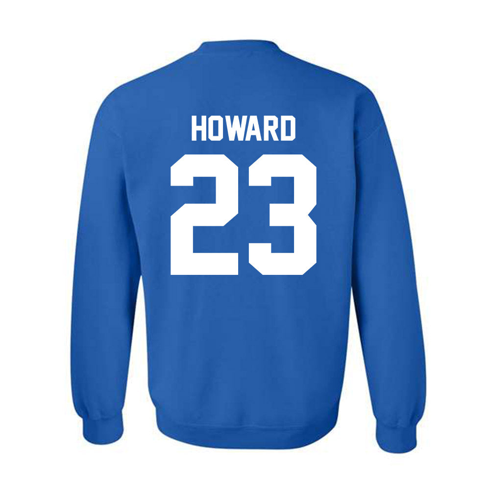 Drake - NCAA Men's Basketball : Isaia Howard - Classic Shersey Crewneck Sweatshirt-1