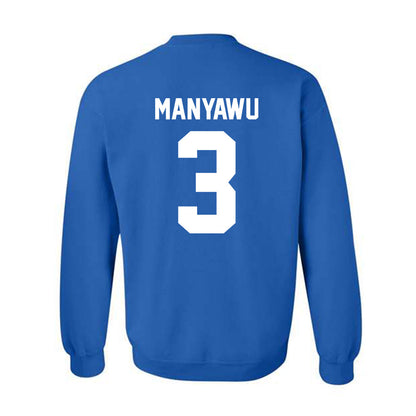 Drake - NCAA Men's Basketball : Cameron Manyawu - Classic Shersey Crewneck Sweatshirt-1