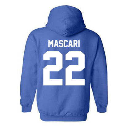 Drake - NCAA Men's Basketball : Mitch Mascari - Classic Shersey Hooded Sweatshirt-1