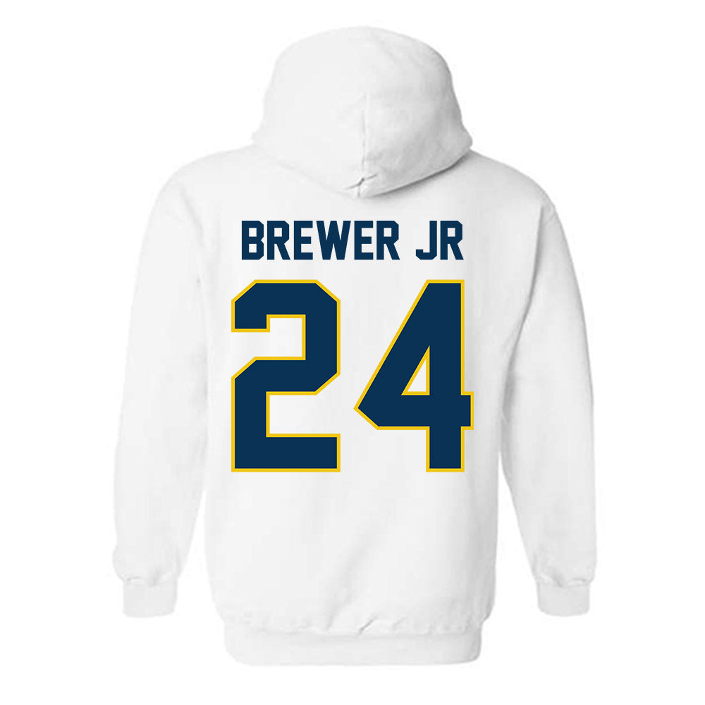 La Salle - NCAA Men's Basketball : Jerome Brewer Jr - Classic Shersey Hooded Sweatshirt-1