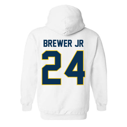 La Salle - NCAA Men's Basketball : Jerome Brewer Jr - Classic Shersey Hooded Sweatshirt-1