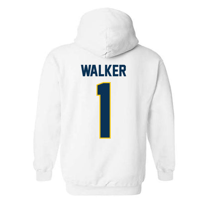 La Salle - NCAA Men's Basketball : Ashton Walker - Classic Shersey Hooded Sweatshirt-1