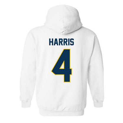 La Salle - NCAA Men's Basketball : Truth Harris - Classic Shersey Hooded Sweatshirt-1