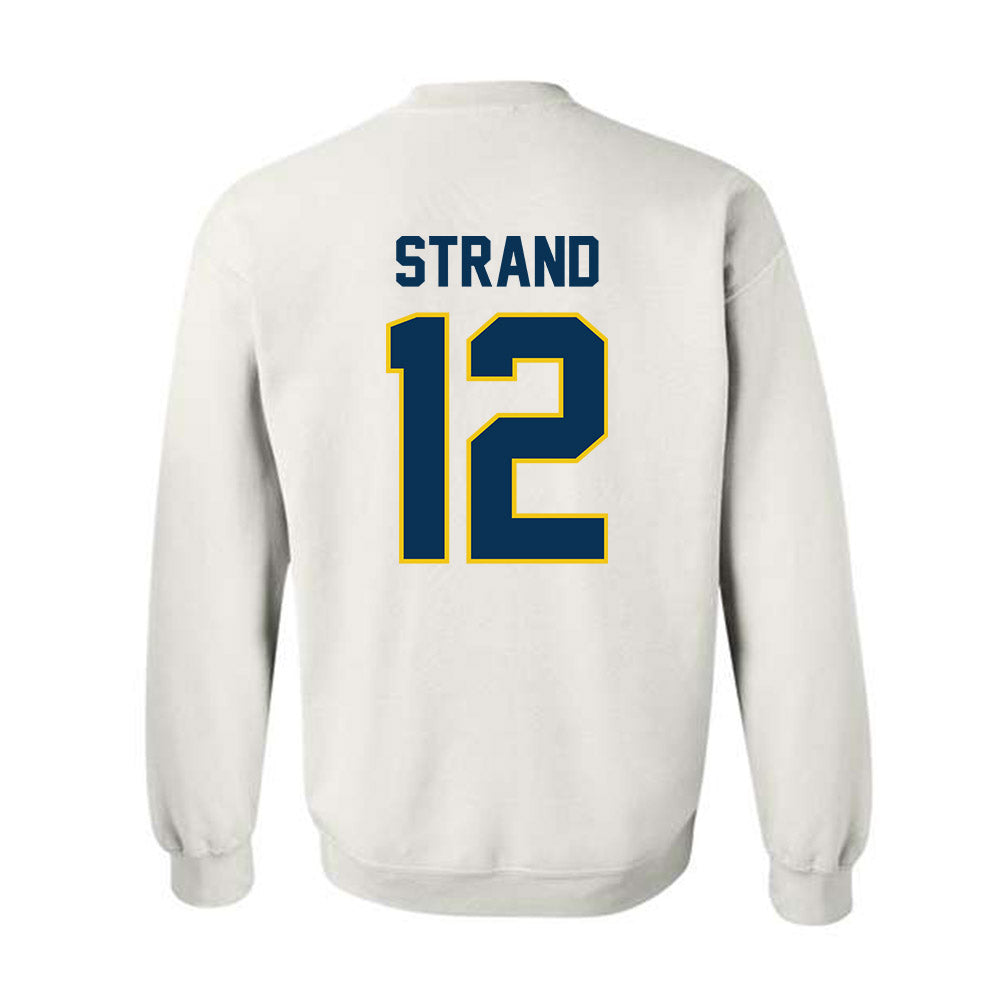 La Salle - NCAA Men's Basketball : Damon Strand - Classic Shersey Crewneck Sweatshirt-1