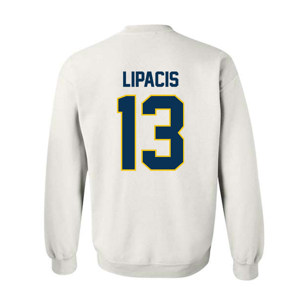 La Salle - NCAA Men's Basketball : Maximillian Lipacis - Classic Shersey Crewneck Sweatshirt-1