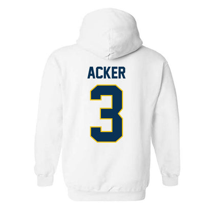 La Salle - NCAA Men's Basketball : Eric Acker - Classic Shersey Hooded Sweatshirt-1