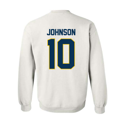 La Salle - NCAA Men's Basketball : Jaden Johnson - Classic Shersey Crewneck Sweatshirt-1