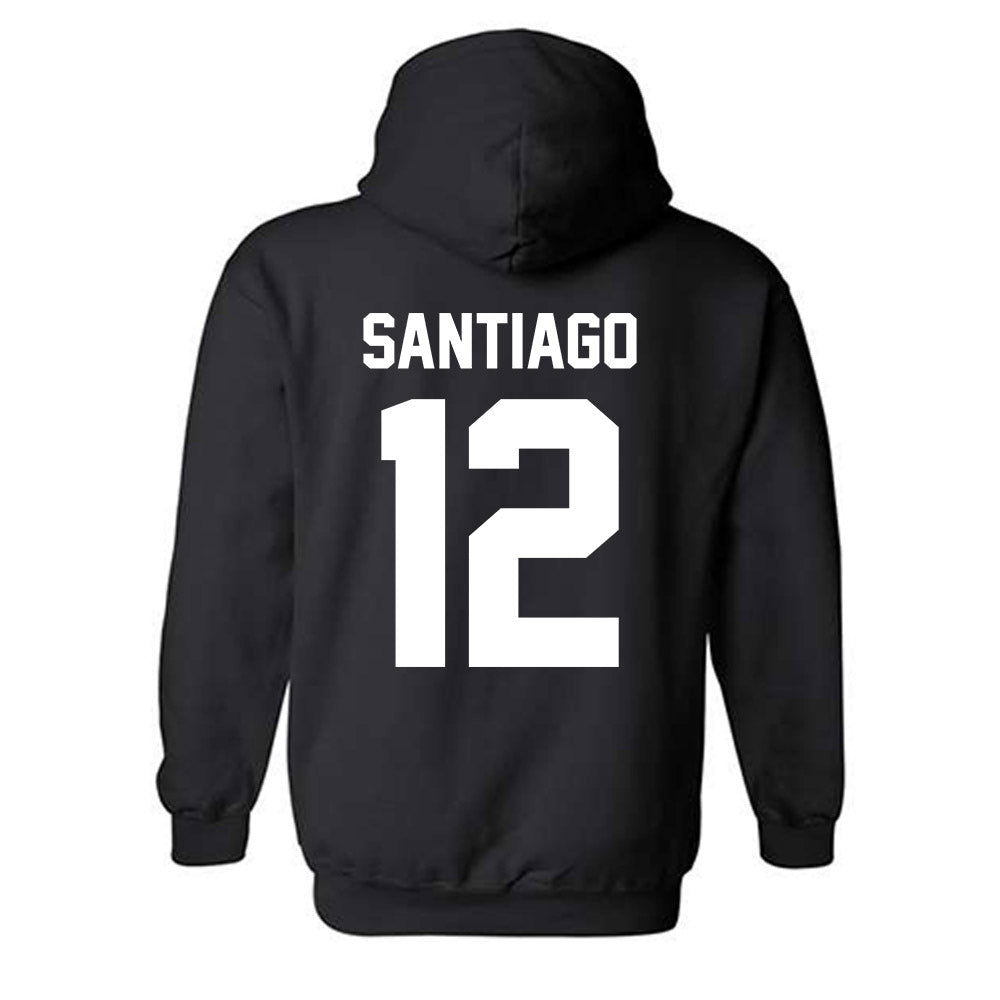 Marshall - NCAA Baseball : Angel Santiago - Classic Shersey Hooded Sweatshirt