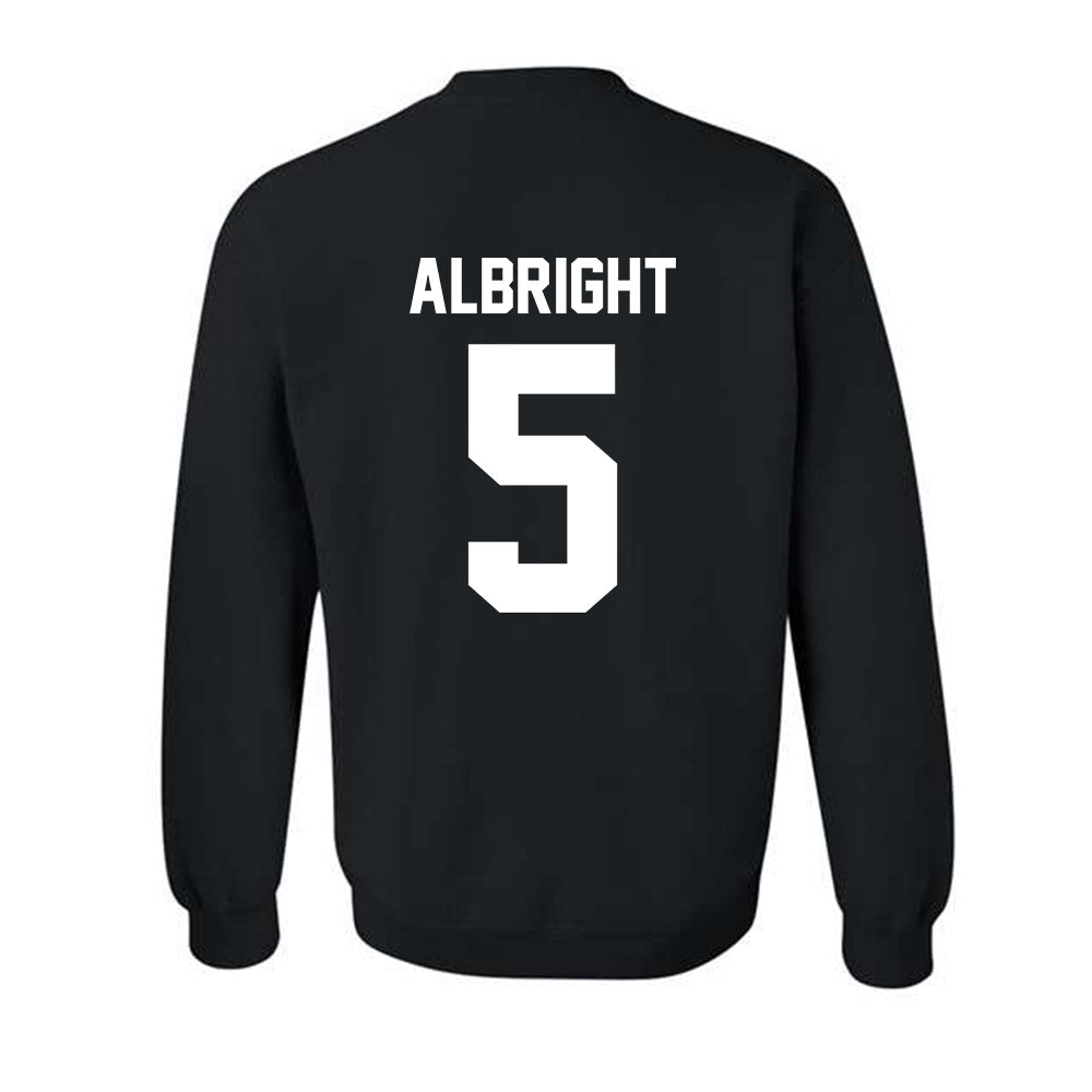 Marshall - NCAA Baseball : Blaine Albright - Classic Shersey Crewneck Sweatshirt-1