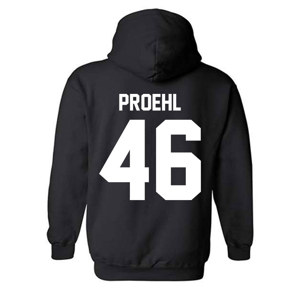 Marshall - NCAA Baseball : Luke Proehl - Classic Shersey Hooded Sweatshirt-1