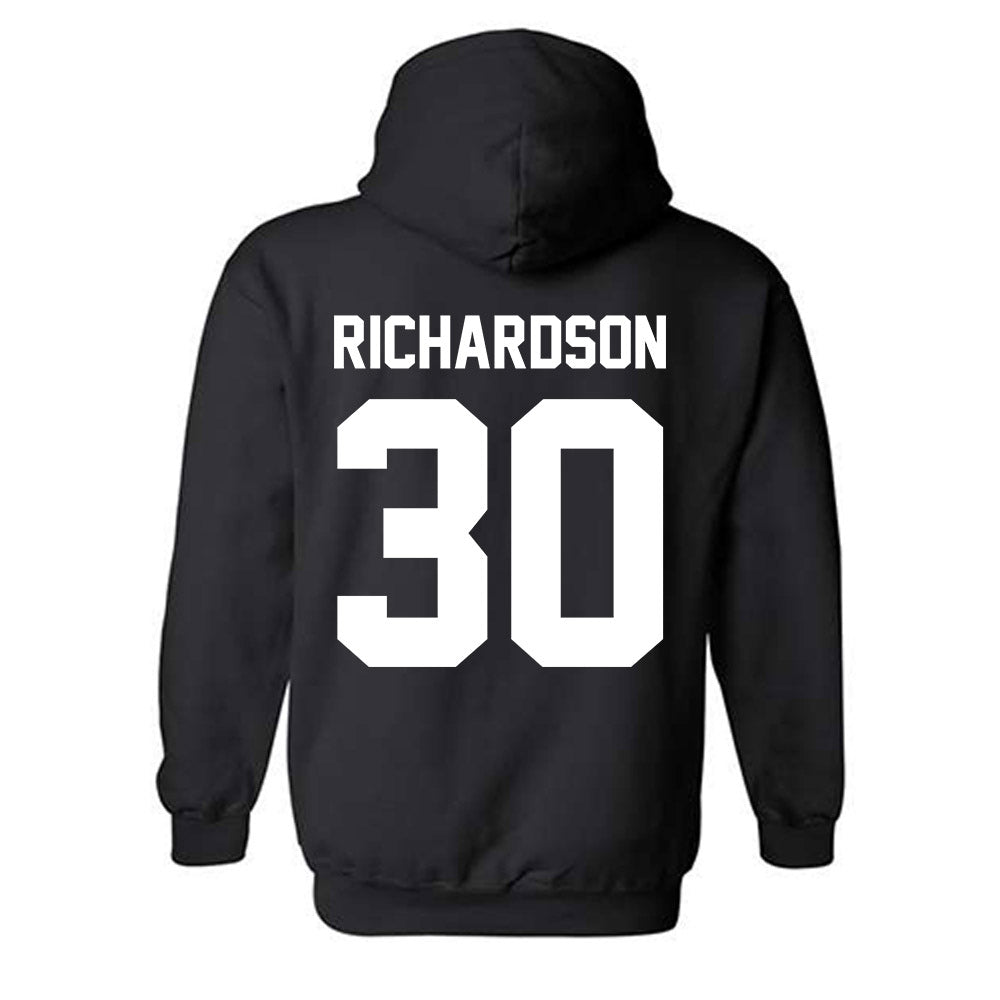 Marshall - NCAA Baseball : Hunter Richardson - Classic Shersey Hooded Sweatshirt-1
