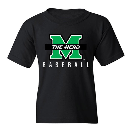 Marshall - NCAA Baseball : Blaine Albright - Classic Shersey Youth T-Shirt-0