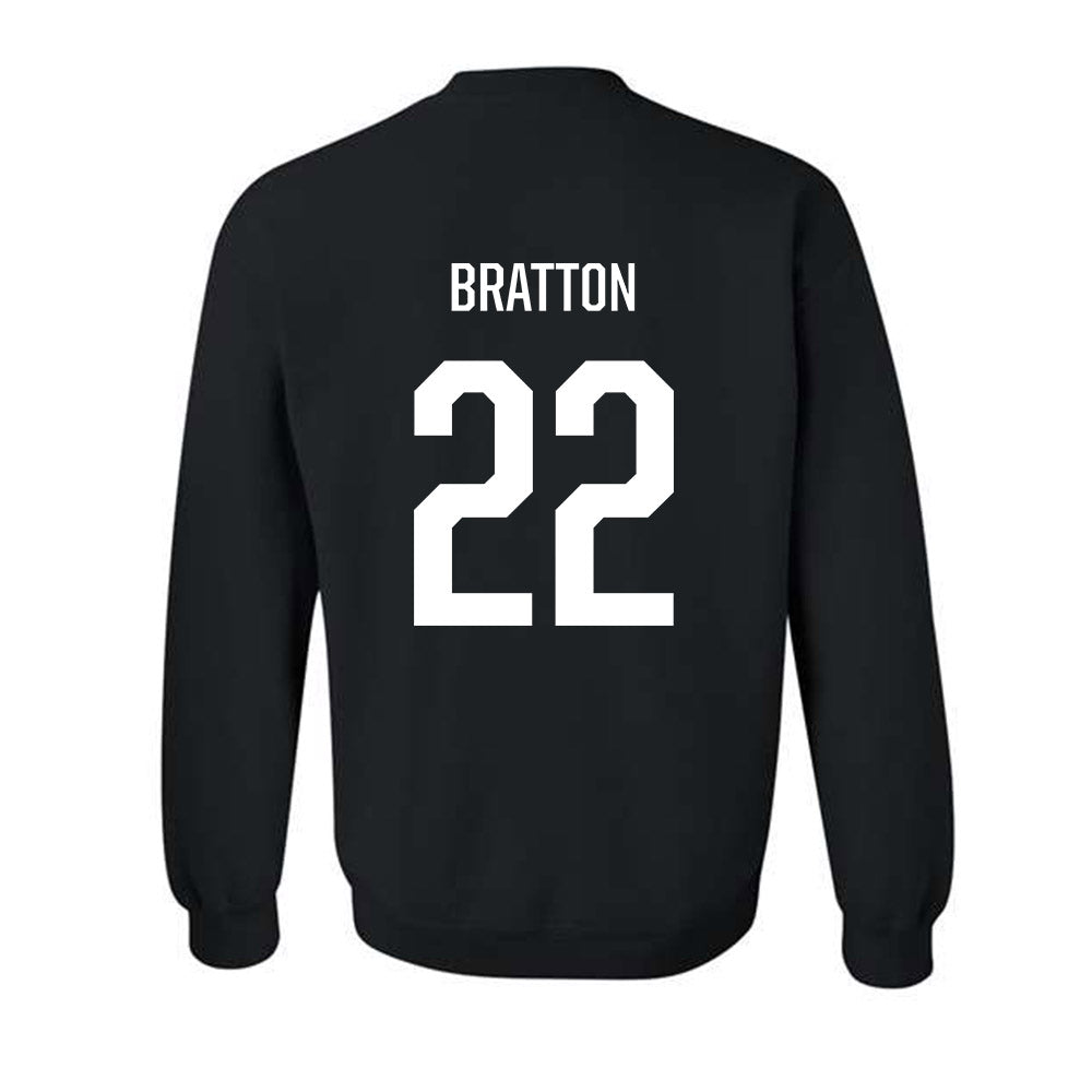 Marshall - NCAA Women's Basketball : Emily Bratton - Crewneck Sweatshirt-1