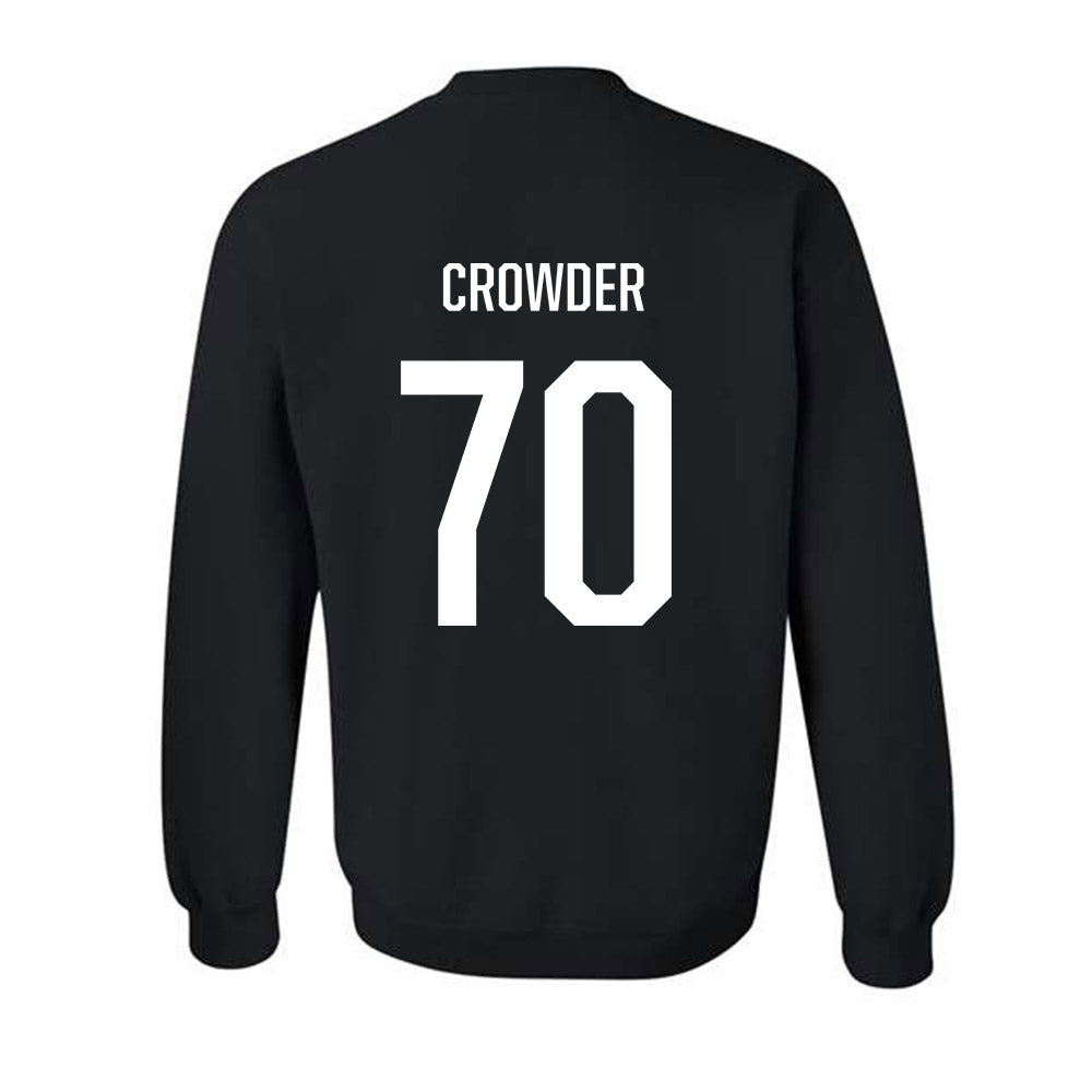 Marshall - NCAA Football : Naquan Crowder - Crewneck Sweatshirt-1