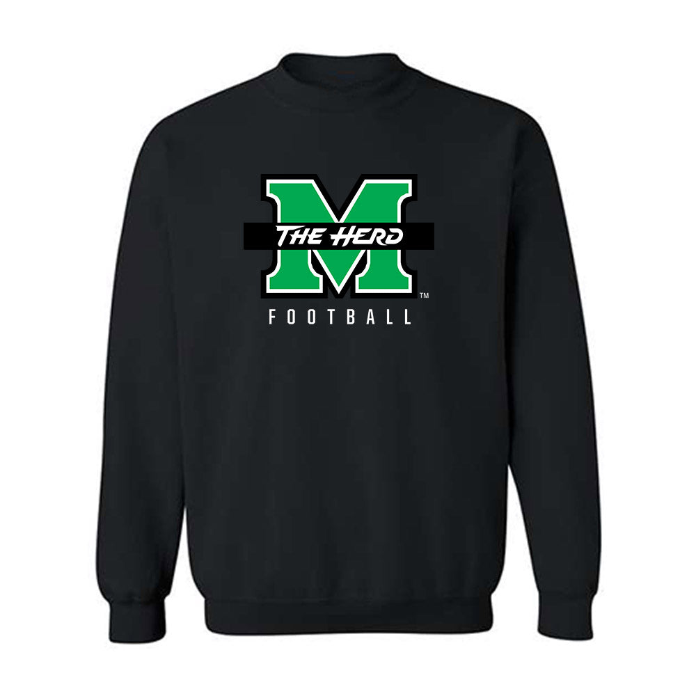 Marshall - NCAA Football : Jakolbe Baldwin - Crewneck Sweatshirt-0
