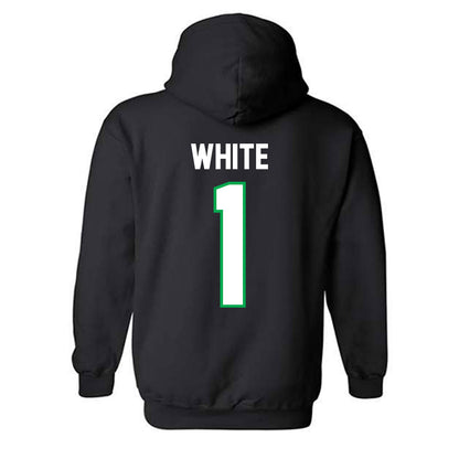 Marshall - NCAA Men's Basketball : Kaiden White - Classic Shersey Hooded Sweatshirt-1
