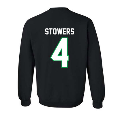 Marshall - NCAA Women's Basketball : Zenthia Stowers - Classic Shersey Crewneck Sweatshirt-1