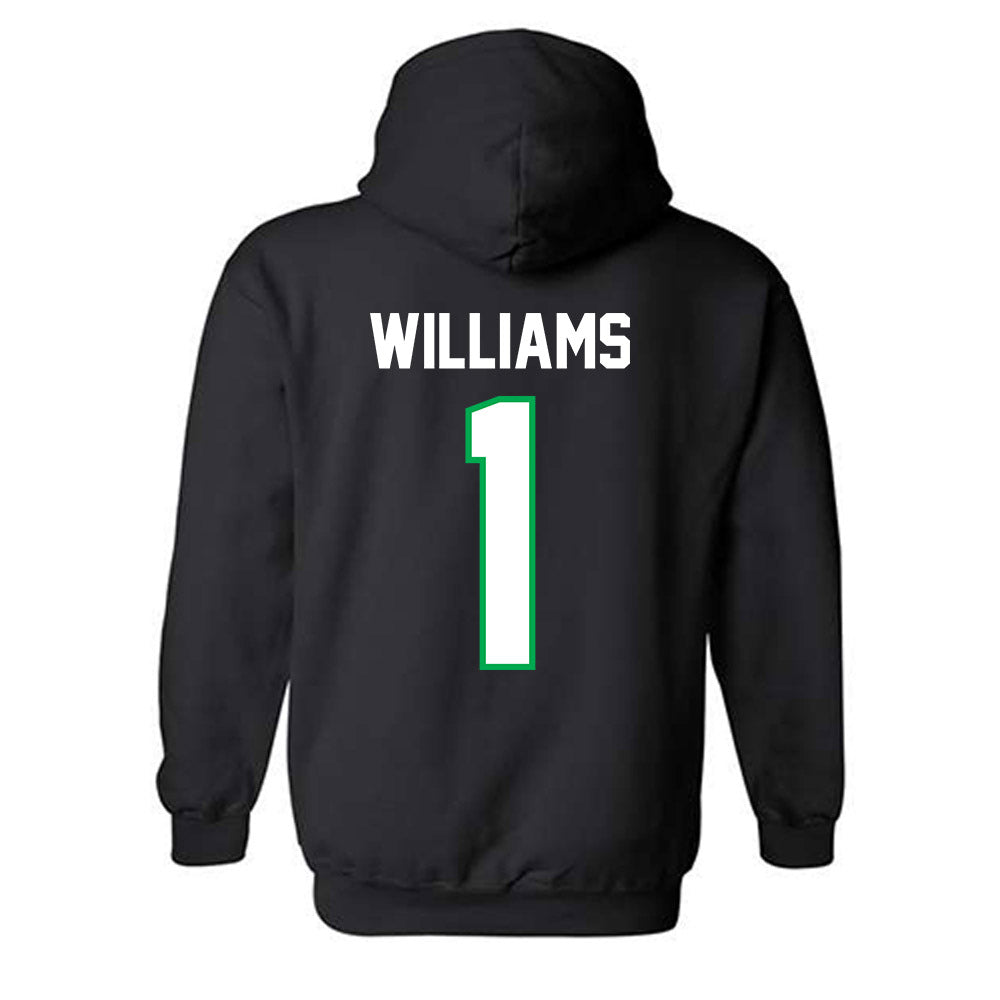 Marshall - NCAA Women's Basketball : TreShondra Williams - Classic Shersey Hooded Sweatshirt-1