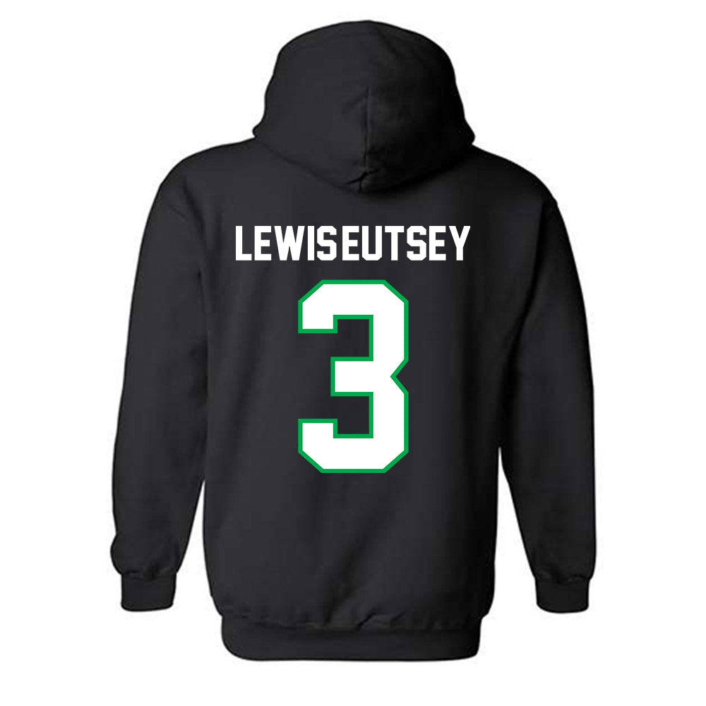 Marshall - NCAA Women's Basketball : Timaya Lewis-Eutsey - Classic Shersey Hooded Sweatshirt-1