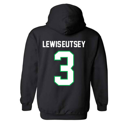 Marshall - NCAA Women's Basketball : Timaya Lewis-Eutsey - Classic Shersey Hooded Sweatshirt-1
