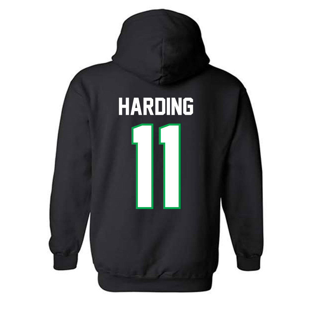 Marshall - NCAA Men's Basketball : Erich Harding - Classic Shersey Hooded Sweatshirt-1