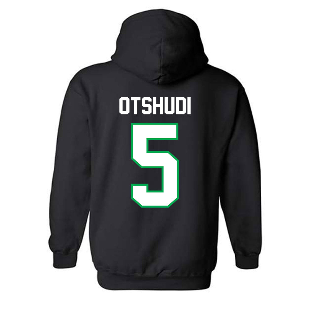 Marshall - NCAA Men's Basketball : Noah Otshudi - Classic Shersey Hooded Sweatshirt-1