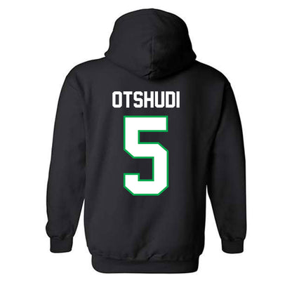 Marshall - NCAA Men's Basketball : Noah Otshudi - Classic Shersey Hooded Sweatshirt-1