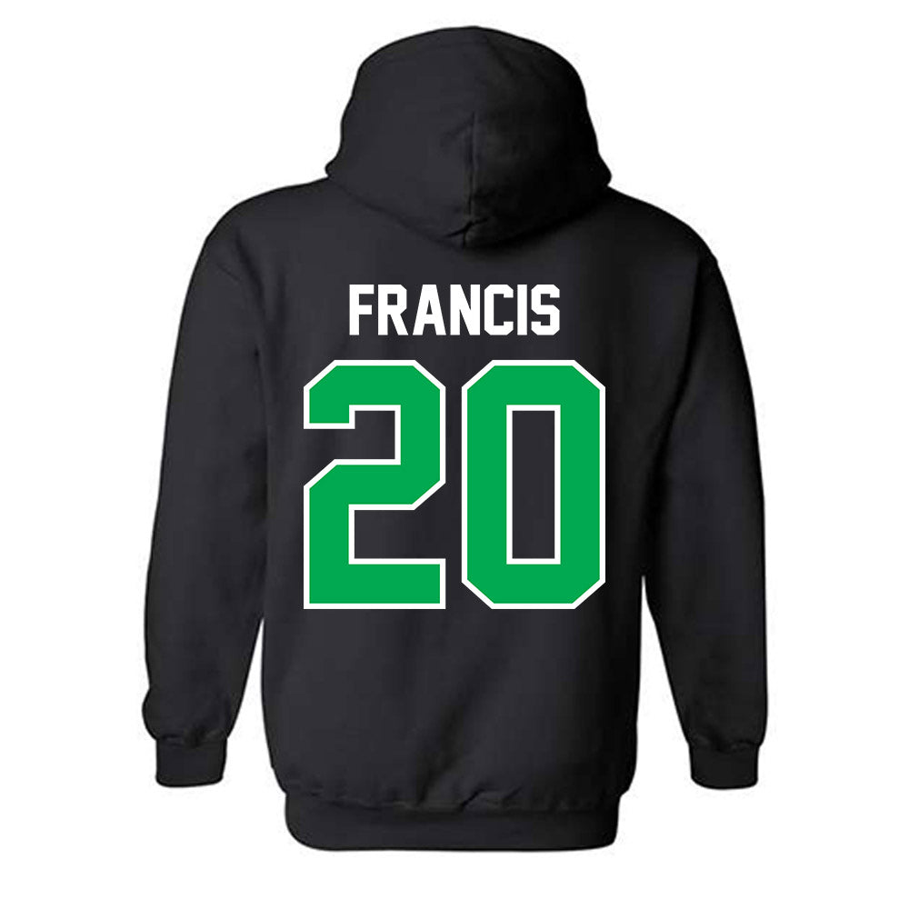Marshall - NCAA Men's Soccer : Keaviano Francis - Classic Shersey Hooded Sweatshirt-1