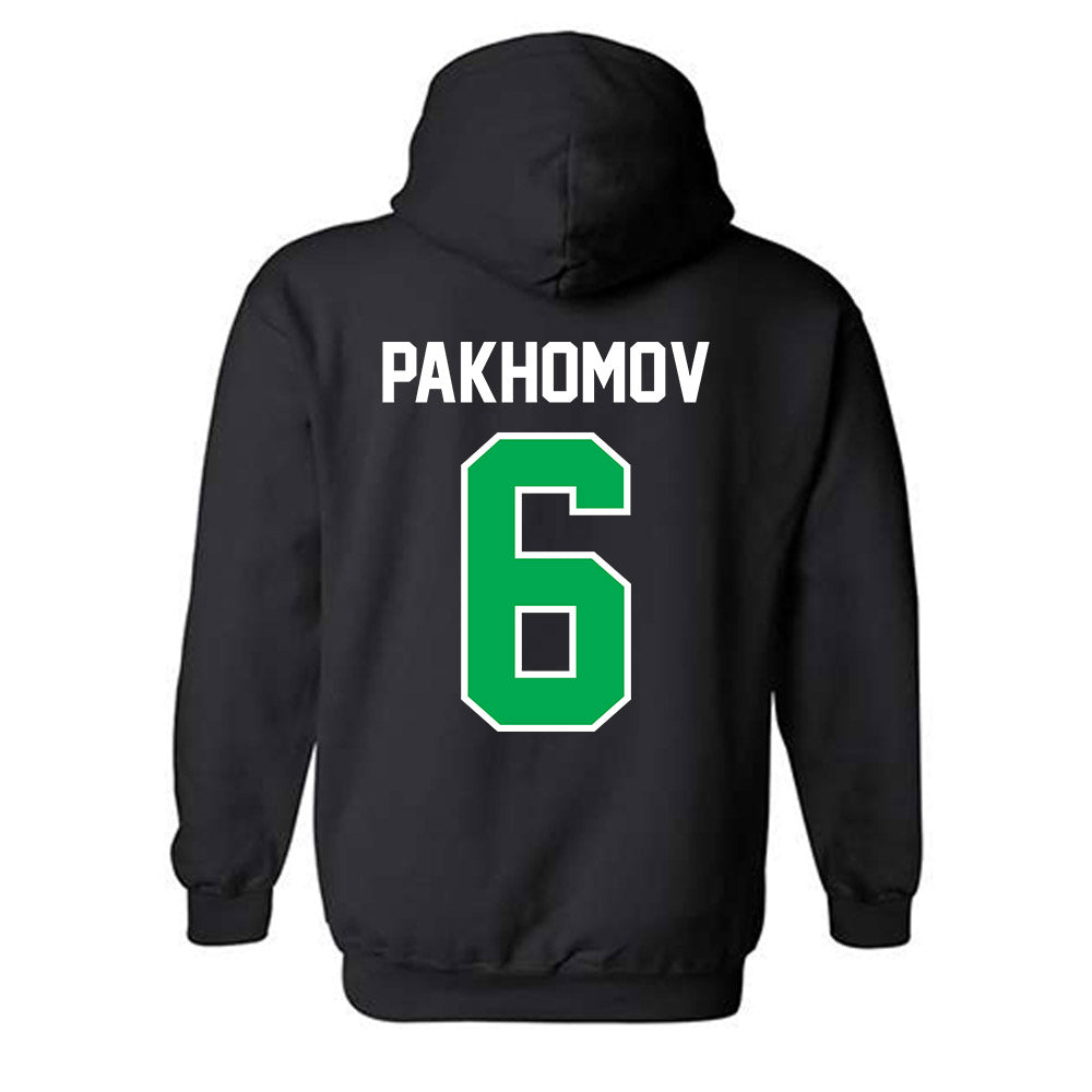 Marshall - NCAA Men's Soccer : Nikita Pakhomov - Classic Shersey Hooded Sweatshirt-1