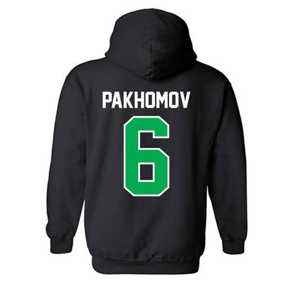 Marshall - NCAA Men's Soccer : Nikita Pakhomov - Classic Shersey Hooded Sweatshirt-1