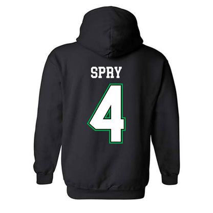 Marshall - NCAA Softball : Kate Spry - Classic Shersey Hooded Sweatshirt-1