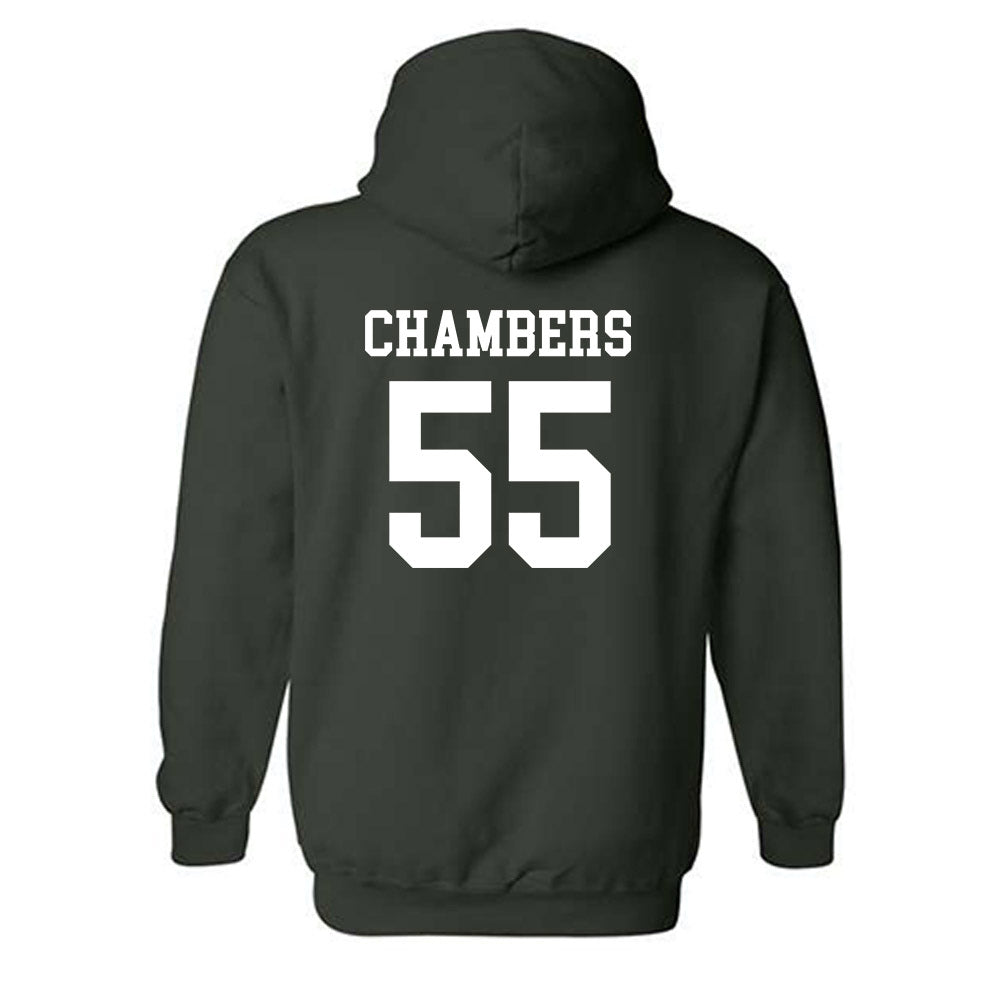 Michigan State - NCAA Baseball : Brady Chambers - Hooded Sweatshirt