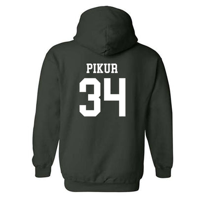 Michigan State - NCAA Baseball : Logan Pikur - Hooded Sweatshirt