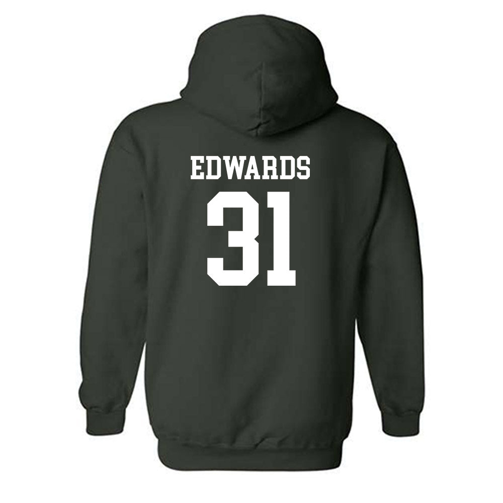 Michigan State - NCAA Football : Deuce Edwards - Classic Shersey Hooded Sweatshirt-1
