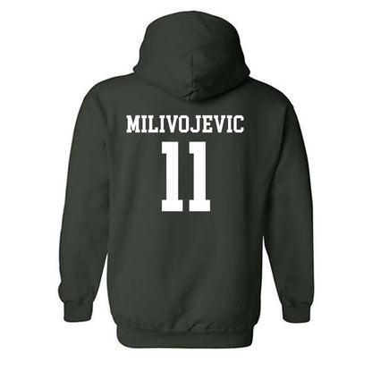 Michigan State - NCAA Football : Alessio Milivojevic - Classic Shersey Hooded Sweatshirt-1