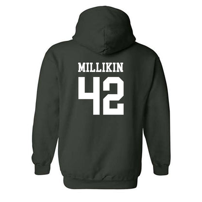 Michigan State - NCAA Football : David Millikin - Classic Shersey Hooded Sweatshirt-1