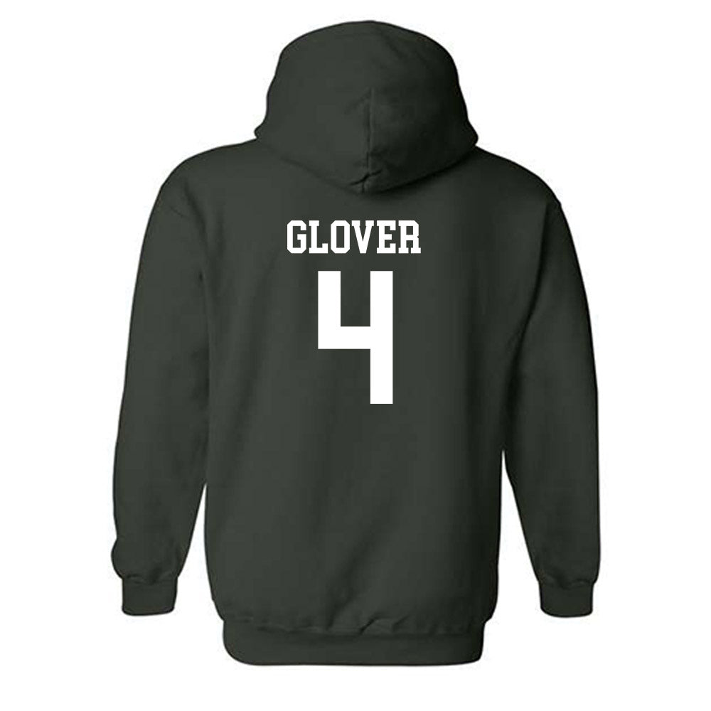 Michigan State - NCAA Football : Jaron Glover - Classic Shersey Hooded Sweatshirt-1