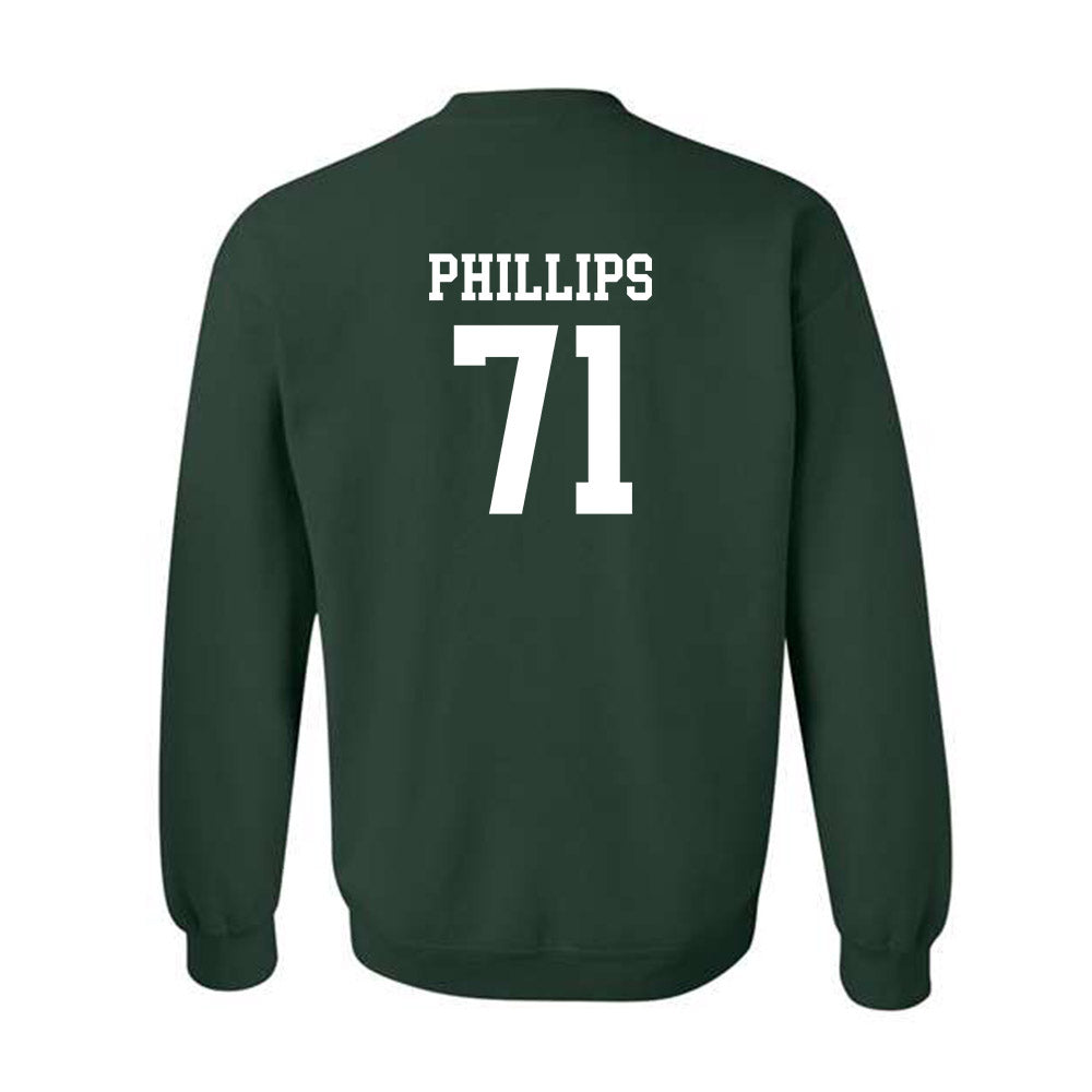 Michigan State - NCAA Football : Kristian Phillips - Classic Shersey Crewneck Sweatshirt-1