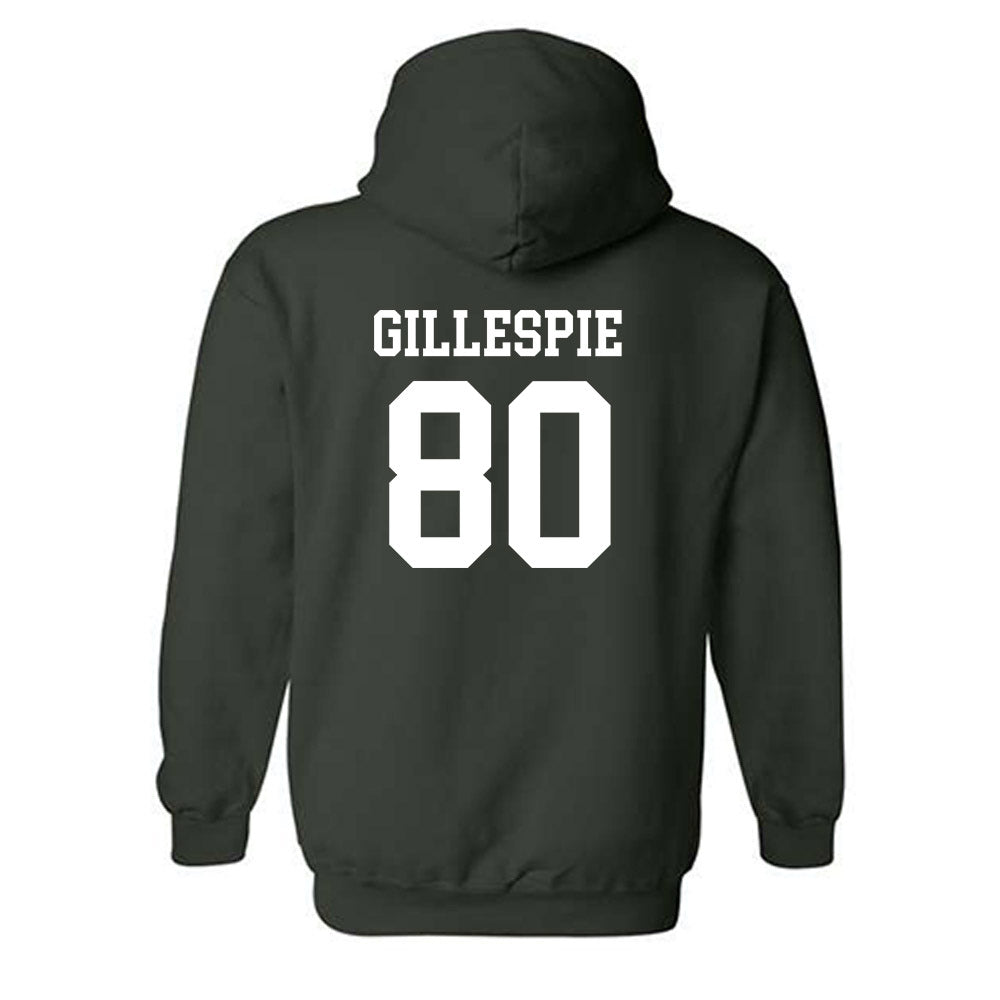 Michigan State - NCAA Football : Zach Gillespie - Classic Shersey Hooded Sweatshirt-1