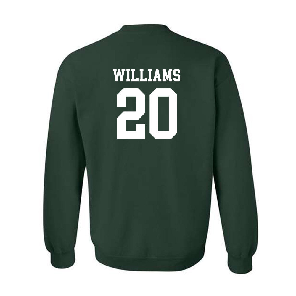 Michigan State - NCAA Football : Keshawn Williams - Classic Shersey Crewneck Sweatshirt-1