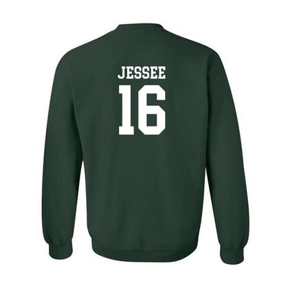 Michigan State - NCAA Football : Ryland Jessee - Classic Shersey Crewneck Sweatshirt-1