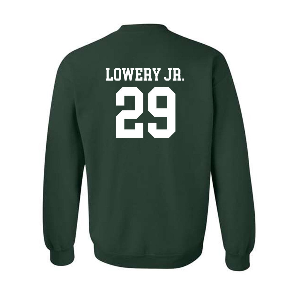 Michigan State - NCAA Football : Marqui Lowery Jr. - Classic Shersey Crewneck Sweatshirt-1