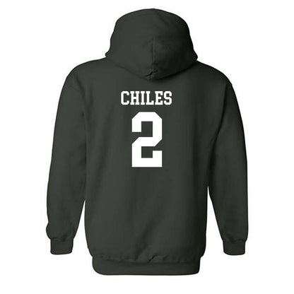 Michigan State - NCAA Football : Aidan Chiles - Classic Shersey Hooded Sweatshirt-1