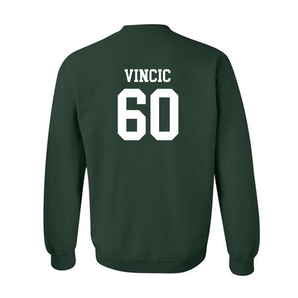 Michigan State - NCAA Football : Luka Vincic - Classic Shersey Crewneck Sweatshirt-1