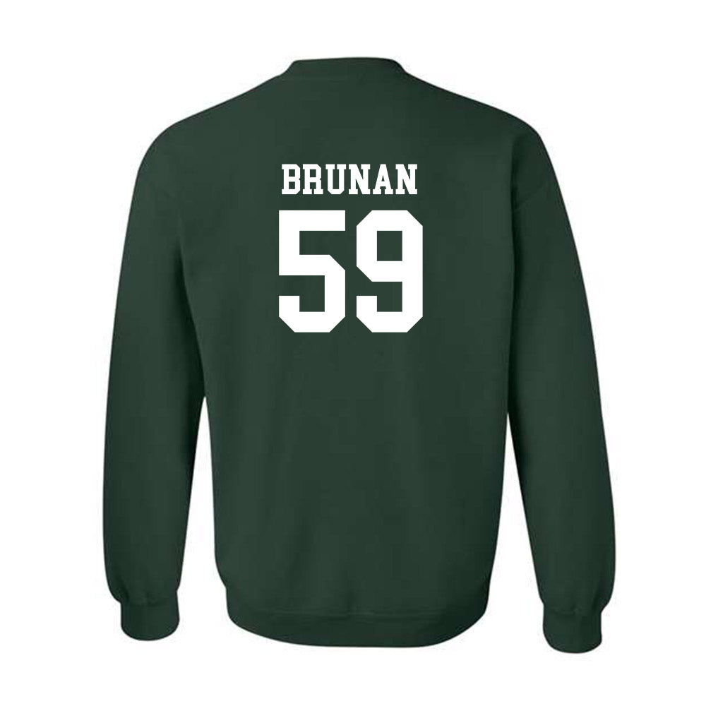 Michigan State - NCAA Football : Kyler Brunan - Classic Shersey Crewneck Sweatshirt-1