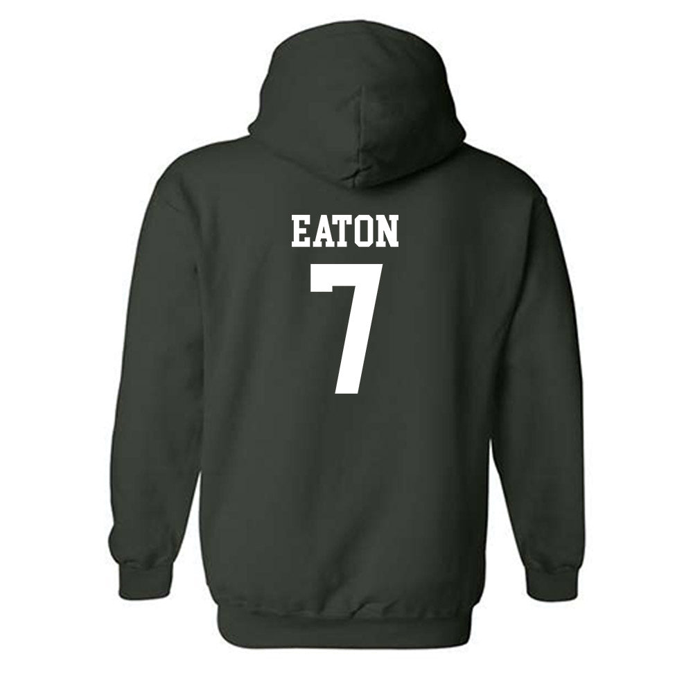 Michigan State - NCAA Football : Joshua Eaton - Classic Shersey Hooded Sweatshirt-1