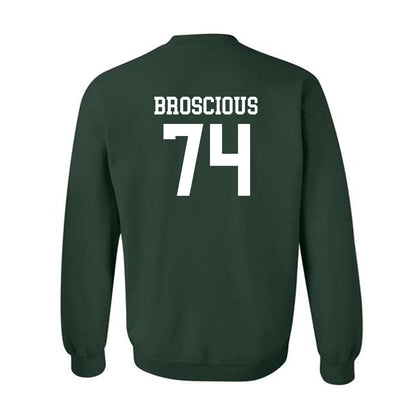Michigan State - NCAA Football : Gavin Broscious - Classic Shersey Crewneck Sweatshirt-1