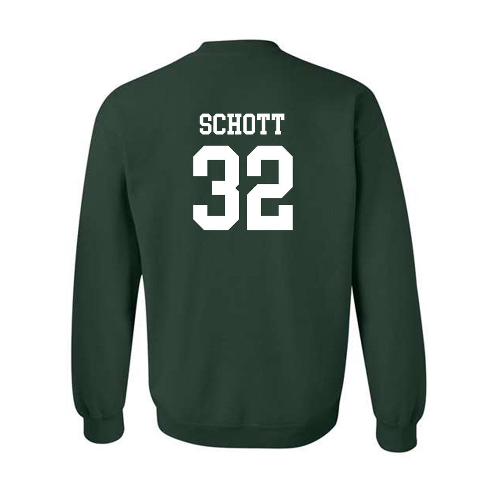 Michigan State - NCAA Football : James Schott - Classic Shersey Crewneck Sweatshirt-1