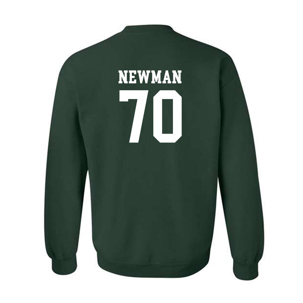 Michigan State - NCAA Football : Luke Newman - Classic Shersey Crewneck Sweatshirt-1