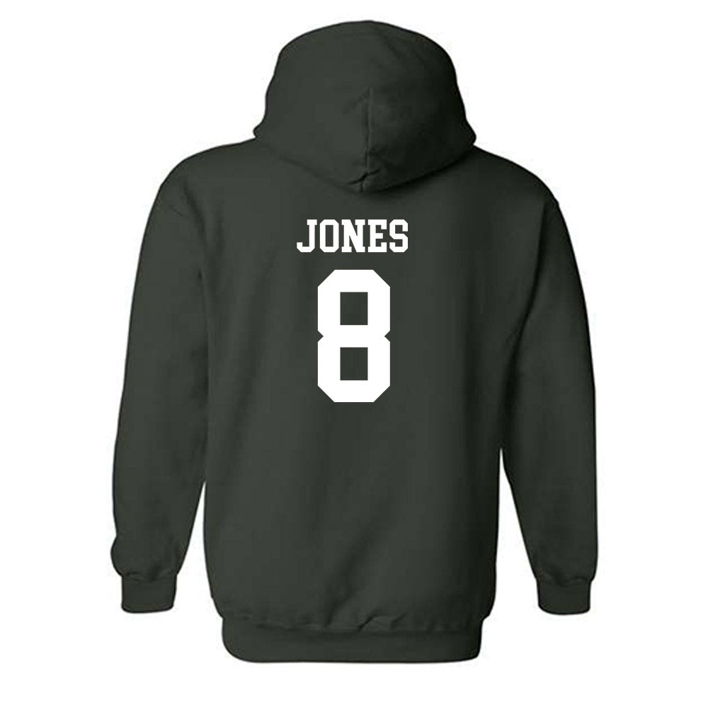 Michigan State - NCAA Football : Anthony Jones - Classic Shersey Hooded Sweatshirt-1